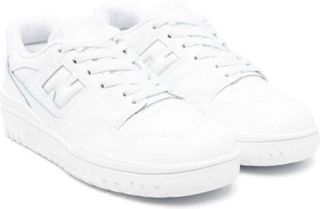 New Balance Kids logo-embellished sneakers White