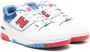 New Balance Kids round-toe lace-up sneakers White - Thumbnail 1