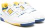 New Balance Kids round-toe lace-up sneakers White - Thumbnail 1