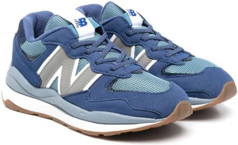 New Balance knitted-construction sneakers Blue