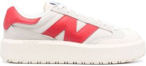 New Balance logo-patch sneakers White