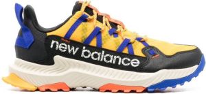 New Balance logo-print lace-up sneakers Orange