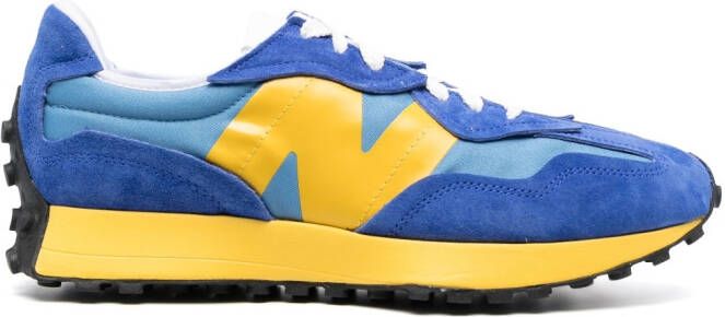 New Balance low-top lace-up sneakers Blue