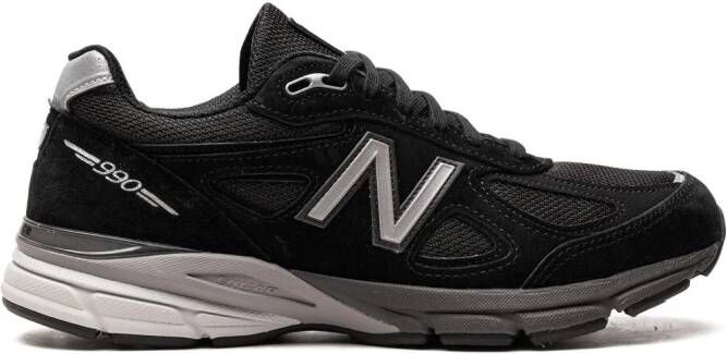 New Balance Made in USA 990v4 "Black Silver" sneakers