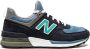 New Balance MS574 panelled sneakers Blue - Thumbnail 1