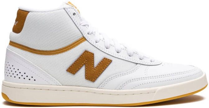 New Balance Numeric 440 High "White Yellow" sneakers