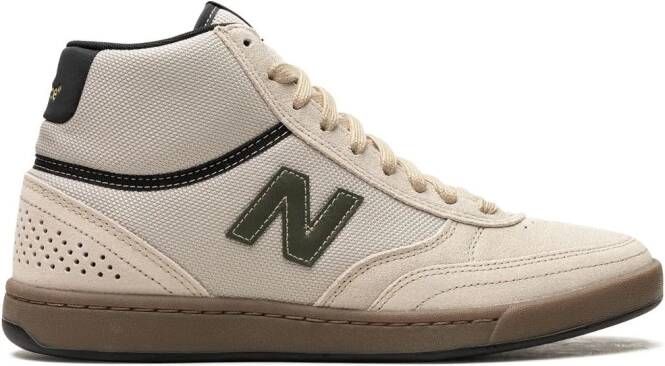 New Balance Numeric 440 High "White Green" sneakers Neutrals
