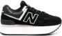 New Balance WL574ZAB lace-up sneakers Black - Thumbnail 1