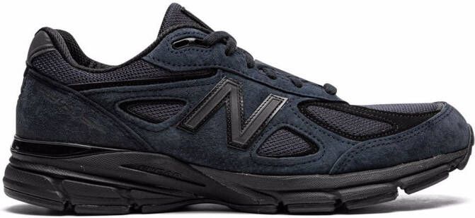 New Balance x JJJJound 990 V4 "Navy Black" sneakers Blue