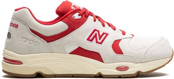 New Balance x Kith 1700 "Kith White Red" sneakers Neutrals