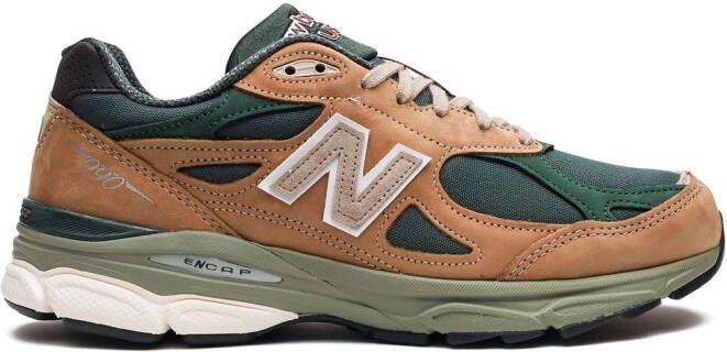 New Balance 990 v3 Made in USA “Tan Green” sneakers Brown