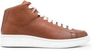 NEW STANDARD ankle-length high-top sneakers Brown