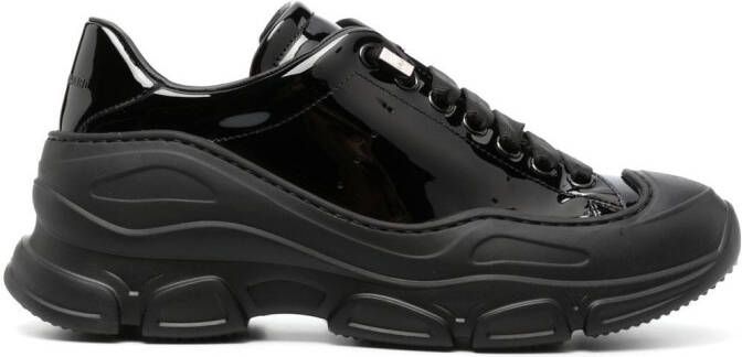 NEW STANDARD Evolve low-top leather sneakers Black