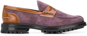 Nicholas Daley panelled loafers Purple