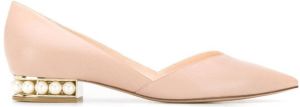 Nicholas Kirkwood CASATI D'Orsay ballerina shoes 25mm Pink