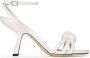 Nicholas Kirkwood Lexi Knot 105mm sandals White - Thumbnail 1