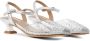 NICOLI Clara crystal-embellished sandals Silver - Thumbnail 1