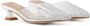 NICOLI Fausta crystal-embellished sandals White - Thumbnail 1