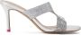 NICOLI Janick crystal-embellished sandals Silver - Thumbnail 1