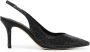 NICOLI Kimaya 80mm crystal-embellished slingback pumps Black - Thumbnail 1