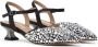 NICOLI Stacey embellished pointed-toe sandals Silver - Thumbnail 1