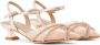 NICOLI Wynter crystal-embellished leather sandals Neutrals - Thumbnail 1