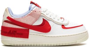 Nike Air Force 1 Low Shadow "Red Cracked Leather" sneakers White