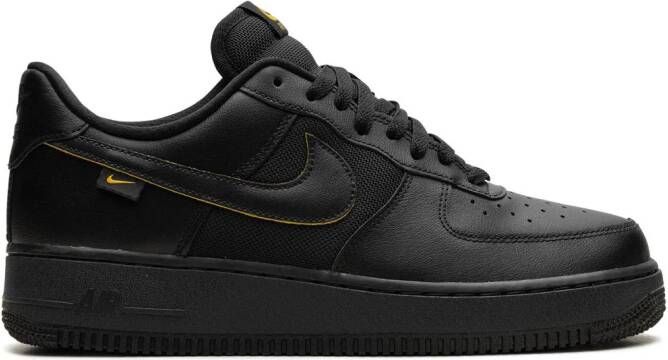 Nike Air Force 1 '07 "Black University Gold" sneakers