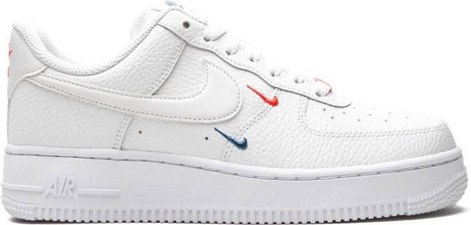 Nike Air Force 1 Low '07 "Mini Swooshes Summit White Solar Red" sneakers