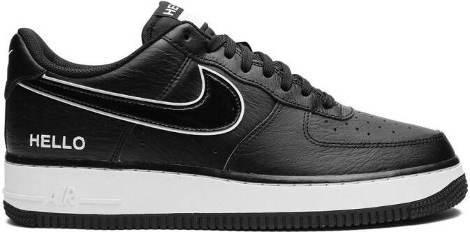 Nike Air Force 1 '07 LX "Hello" sneakers Black