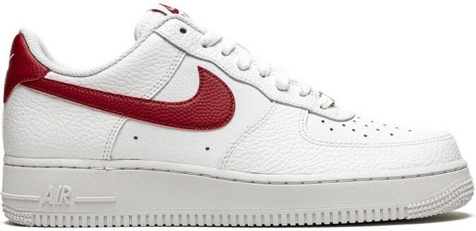 Nike Air Force 1 '07 Low "Team Red" sneakers White