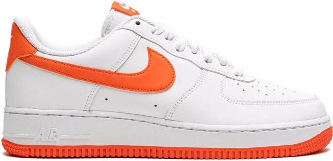 Nike Air Force 1 '07 "Team Orange" sneakers White
