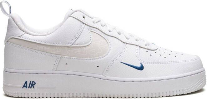 Nike Air Force 1 '07 Low "UNC" sneakers White - Picture 6