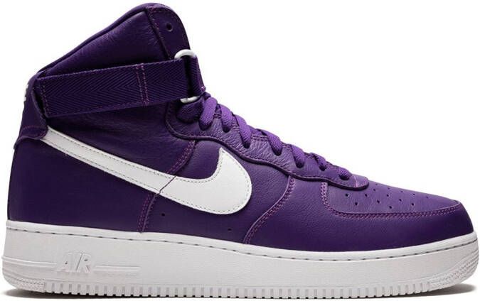 Nike Air Force 1 High Retro QS "Purple White" sneakers