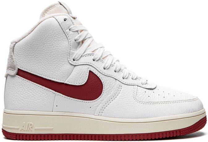 Nike Air Force 1 High Sculpt "White Gym Red" sneakers
