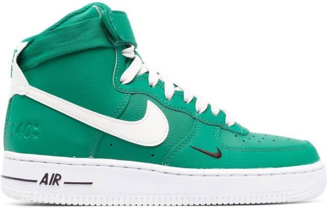 Nike Air Force 1 high-top sneakers Green