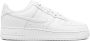 Nike Air Force 1 leather sneakers Grey - Thumbnail 1