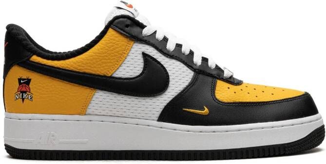 Nike Air Force 1 Low '07 LV8 "Black Gold Jersey Mesh" sneakers Yellow