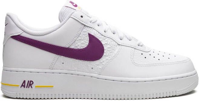 Nike Air Force 1 Low EMB "Bold Berry Lakers" sneakers White
