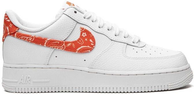 Nike Air Force 1 Low "Orange Paisley" sneakers White