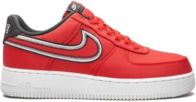 Nike Air Force 1 Low Reverse Stitch sneakers Red