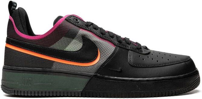 Nike Air Force 1 React "Black Pink Prime" sneakers