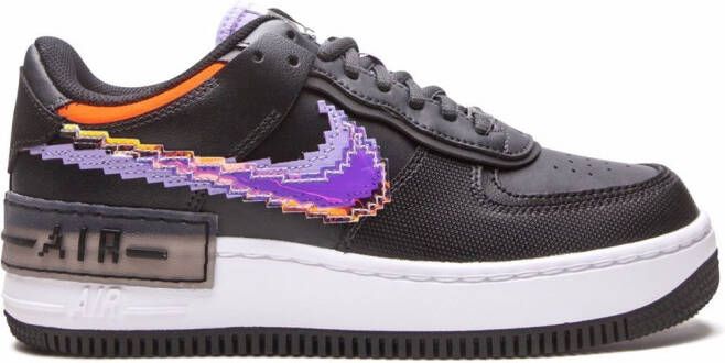 Nike Air Force 1 Low "Pixel Swoosh" sneakers Black