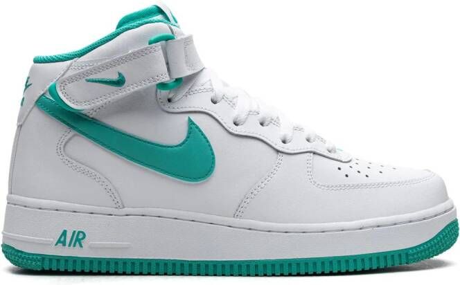 Nike Air Force 1 Mid "Clear Jade" sneakers White