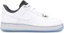 Nike Air Force 1 mid-top sneakers 100 WHITE-WHITE-METALLIC SILVER - Thumbnail 1
