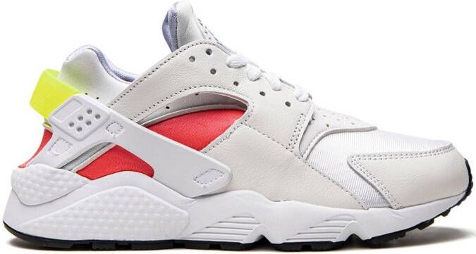 Nike Air Huarache "White Bright Crimson Black Volt" sneakers