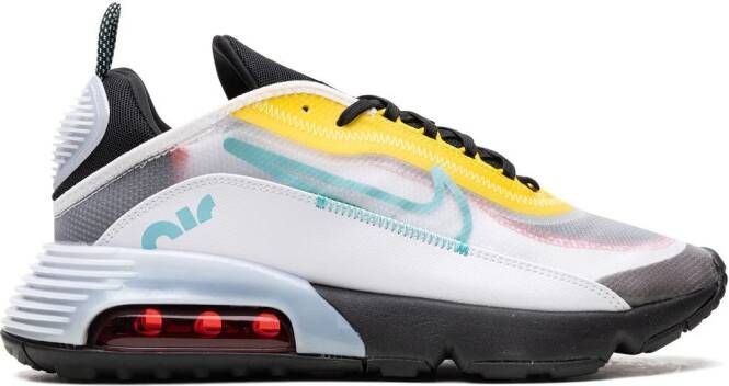Nike Air Max 2090 "White Speed Yellow Bleached Aqua" sneakers