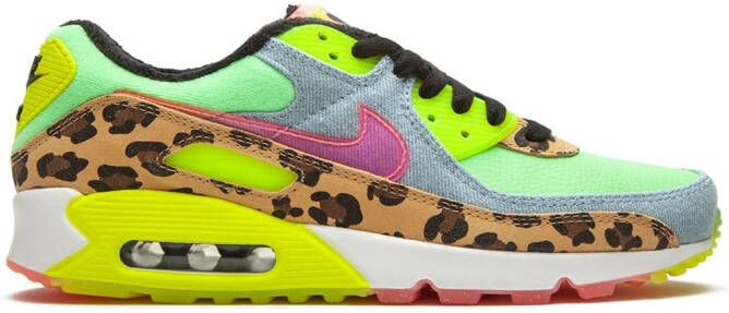 Nike Air Max 90 LX "Denim Leopard Print" sneakers Green