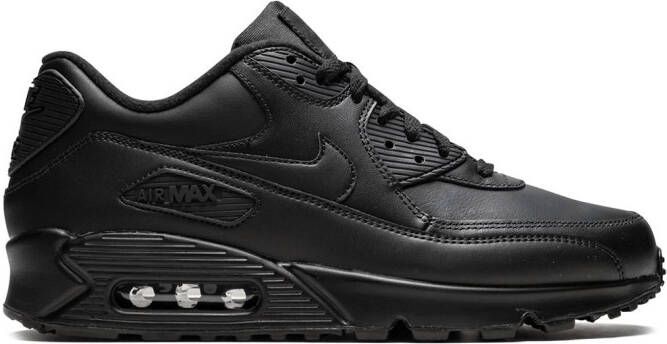 Nike Air Max 90 "Triple Black" leather sneakers