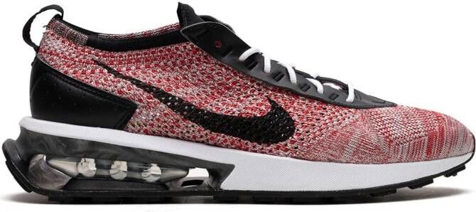 Nike Air Max Flyknit Racer "University Red Wolf Grey" sneakers
